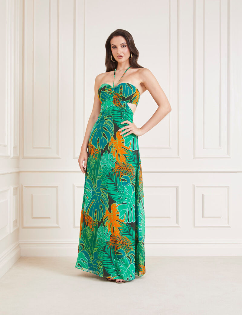 Marciano silk long dress
