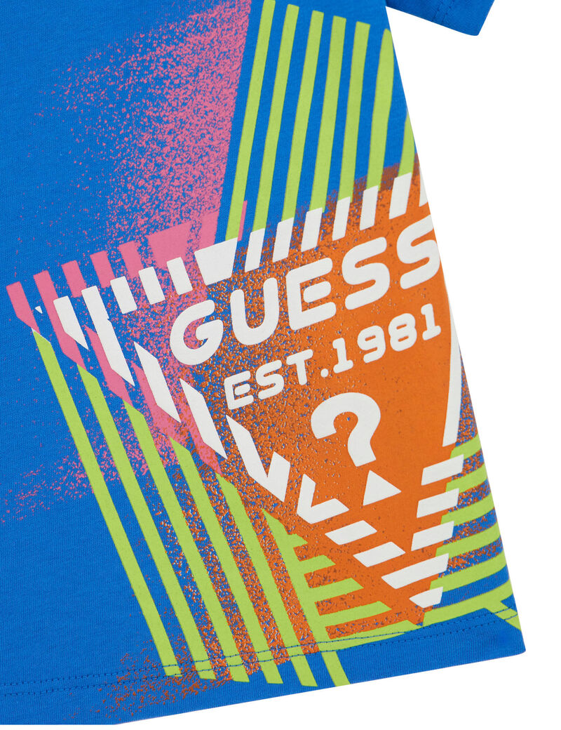 Front logo print t-shirt