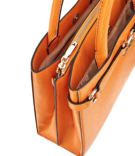 Arlena python-print handbag