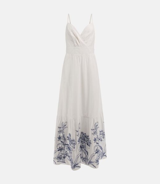 Embroidered long dress
