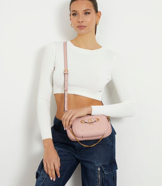 Izzy 4G Peony logo mini crossbody bag