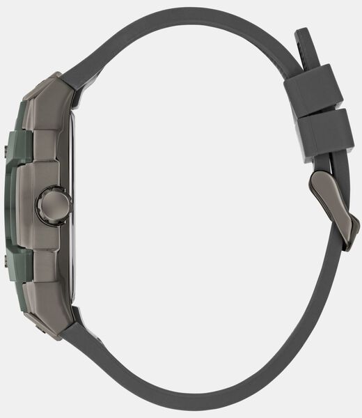 Mens Grey Gunmetal Multi-function Watch