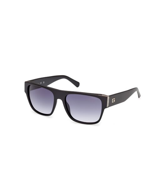 Square gradient smoke sunglasses