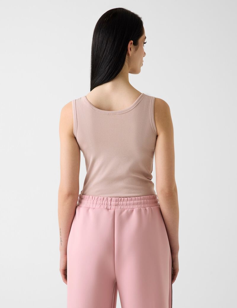 Triangle logo tank top