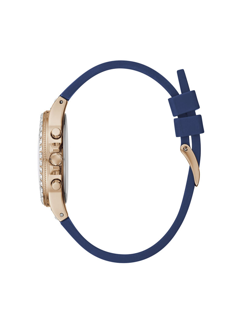 Navy And Rose Gold Multicpmplication Watch