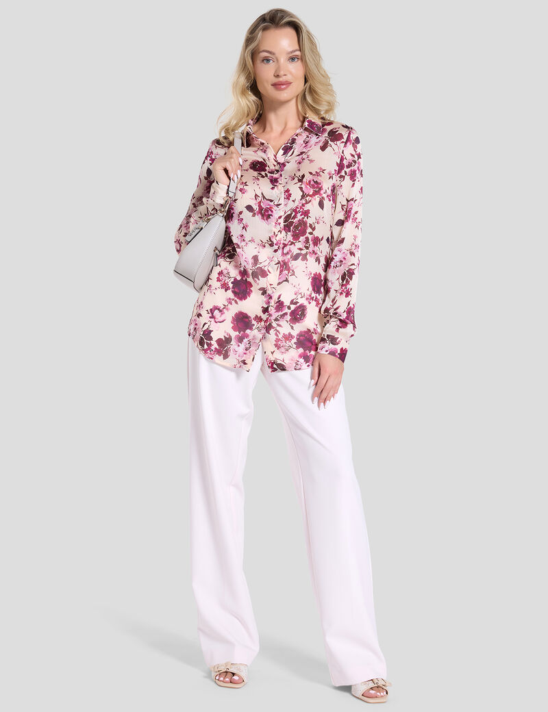 Floral print shirt