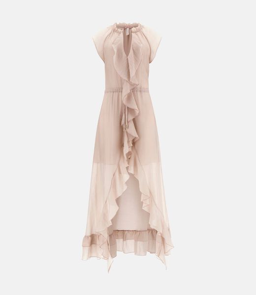 Ruffled Long Dress