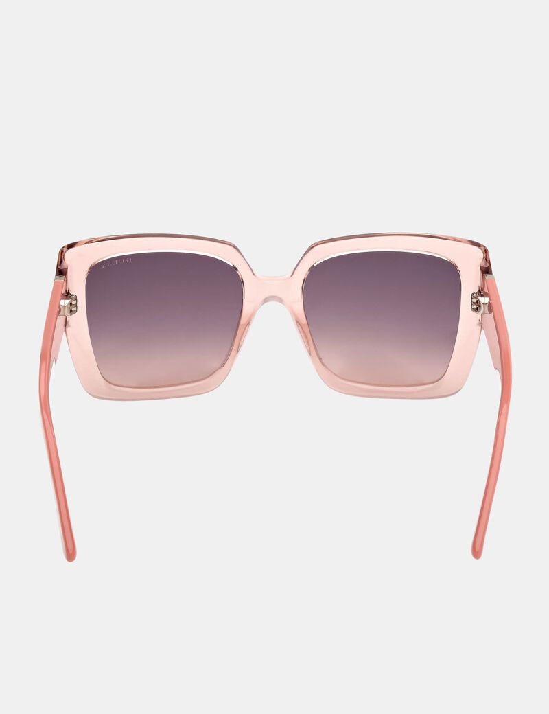 Square Quattro G Plastic Sunglasses