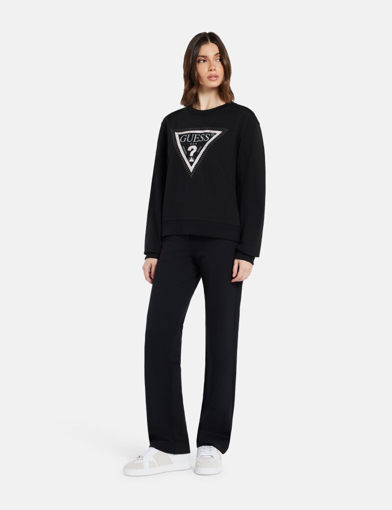 Python triangle logo fleece