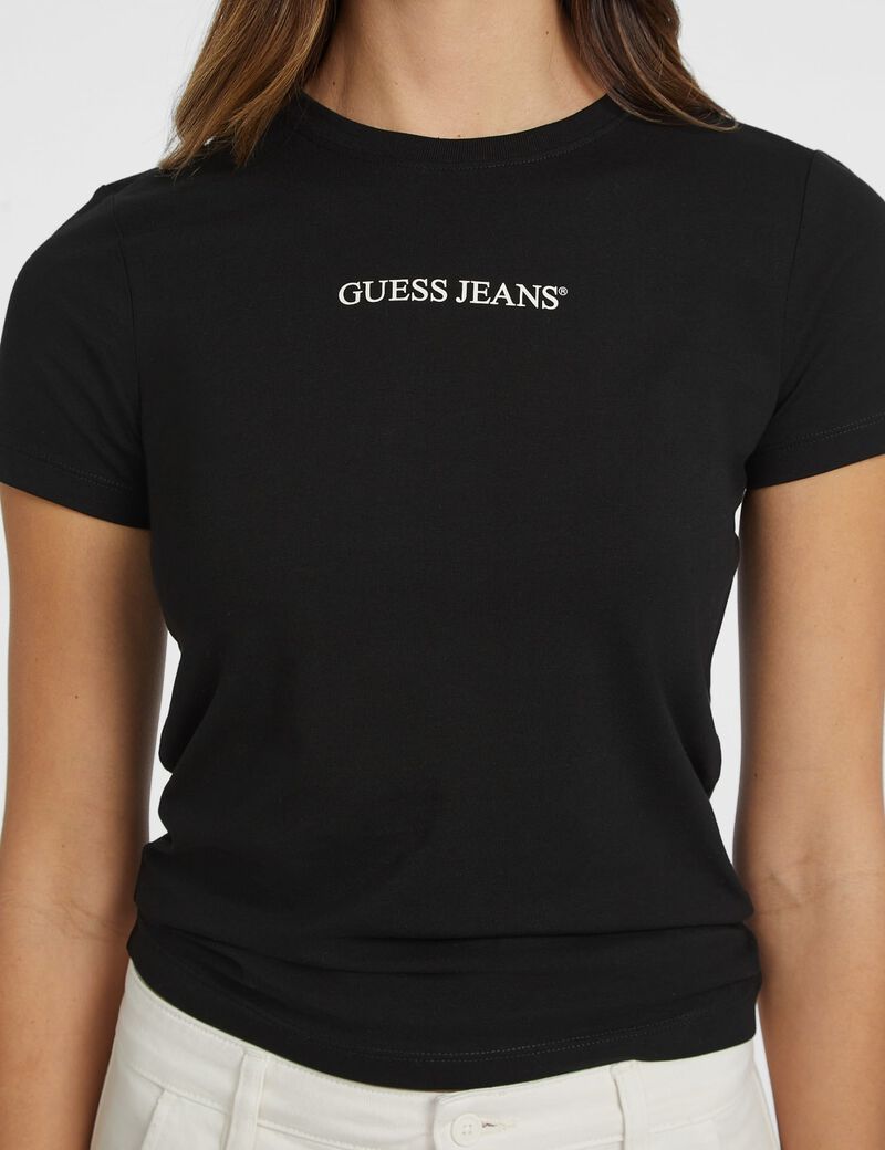 GJ SS CN SLIM LOGO PRINT TEE