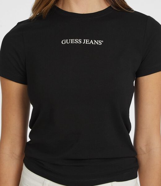 GJ SS CN SLIM LOGO PRINT TEE