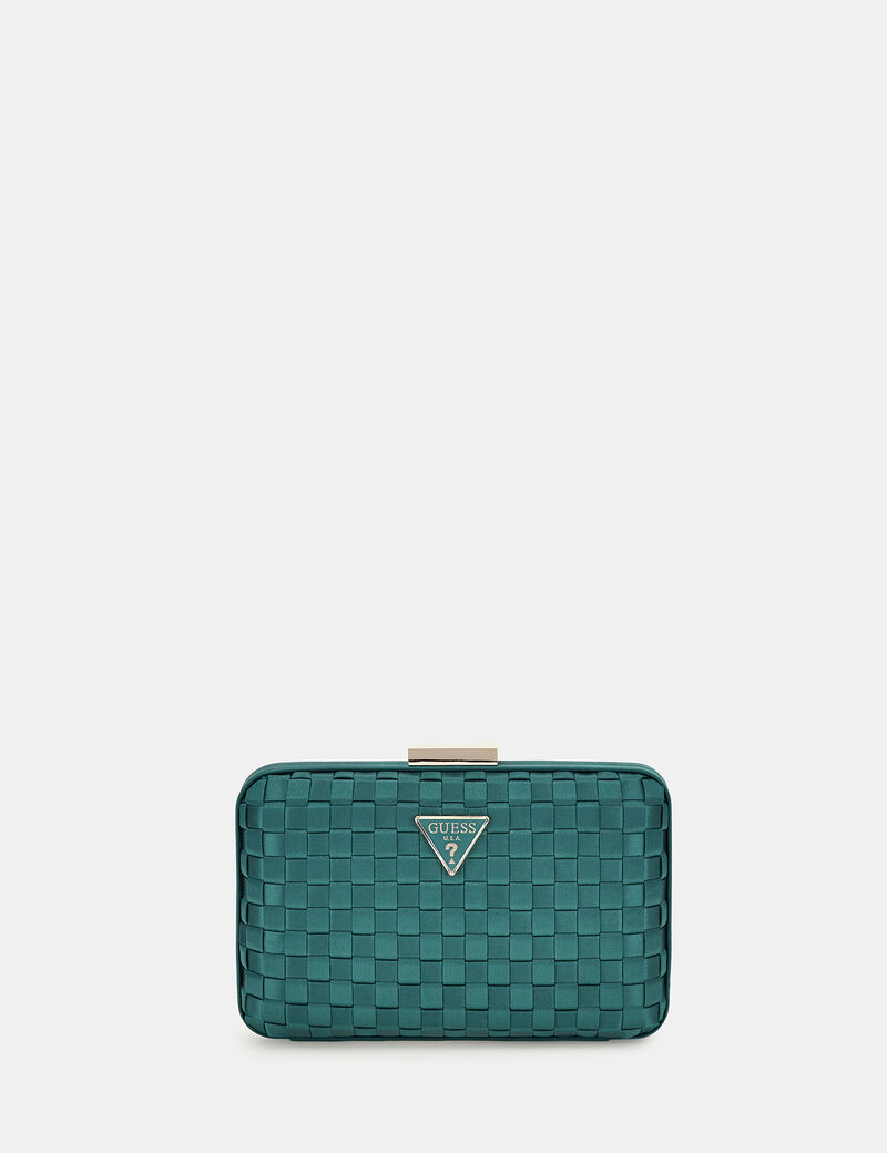 Twiller woven clutch