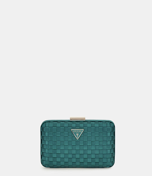 Twiller woven clutch