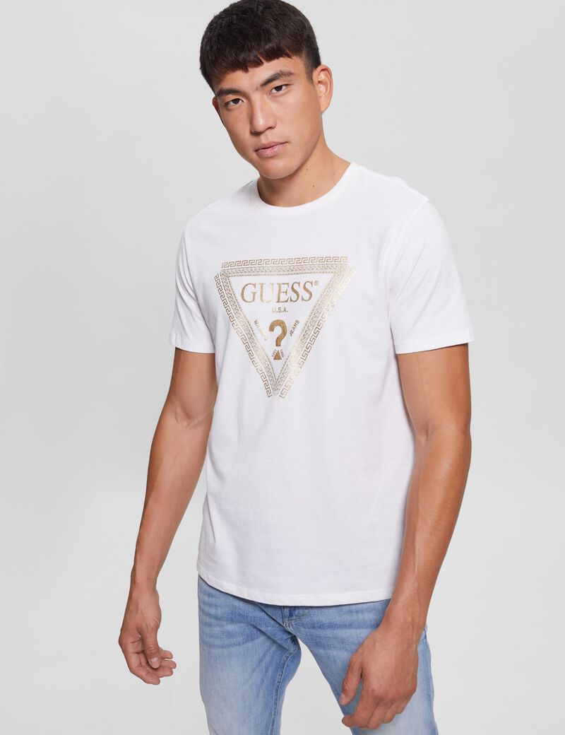 Foil Triangle Logo T-Shirt