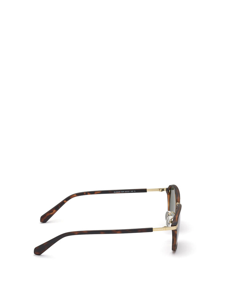 نظارة شمسية بعدسات مربعة