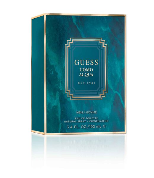 GUESS Uomo Acqua Eau de Toilette, 100 ml