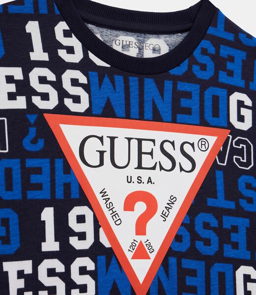 All over print stretch t-shirt