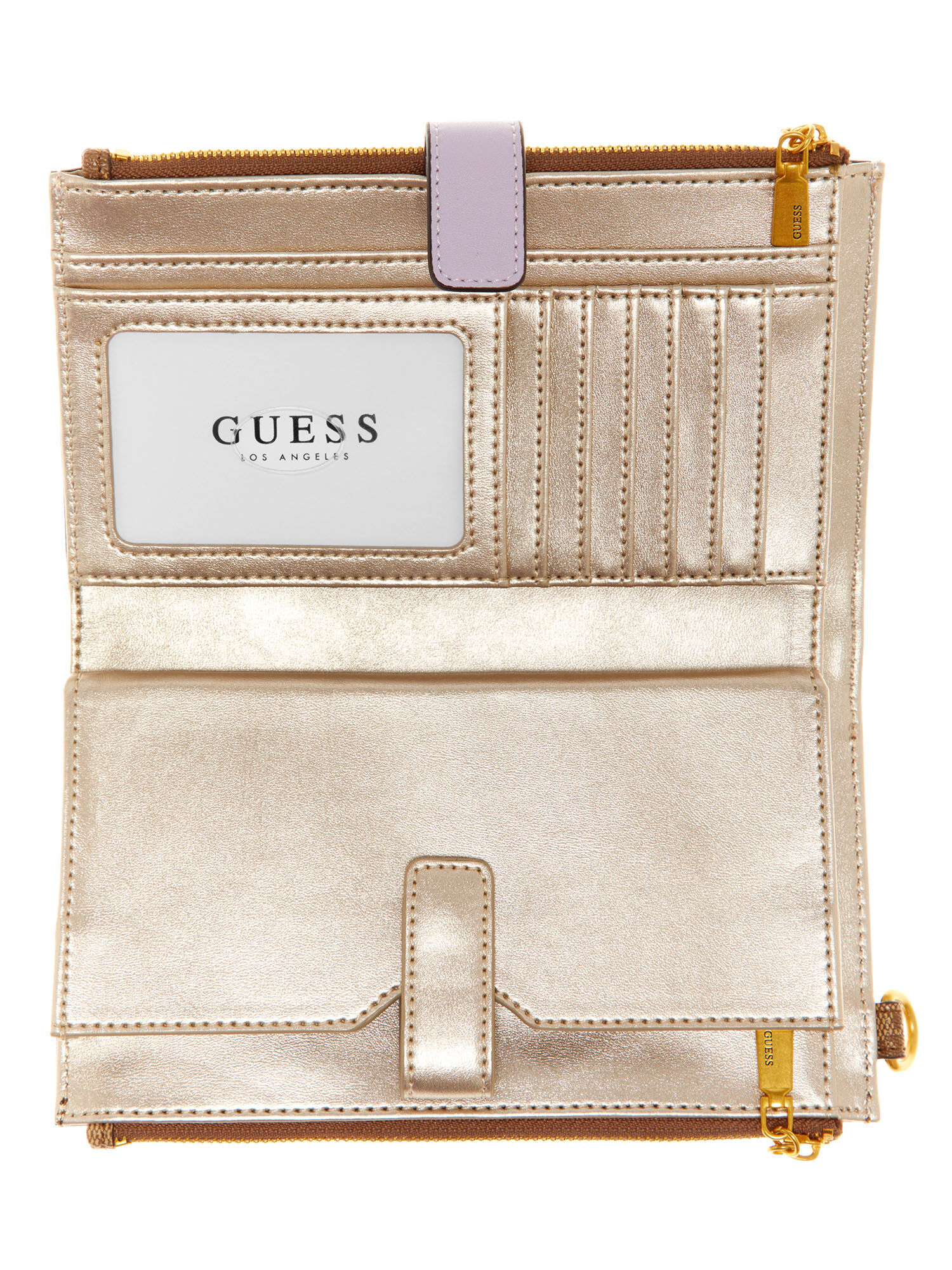 Shop GUESS Online Laurel double zip organizer
