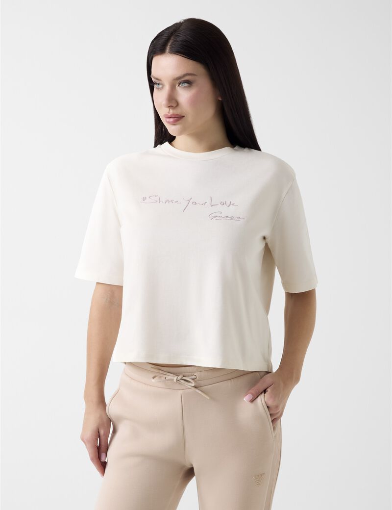 Embroidered logo T-shirt