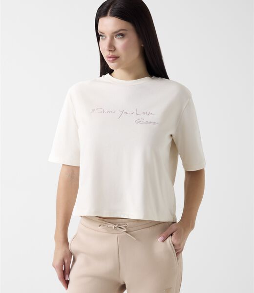 Embroidered logo T-shirt