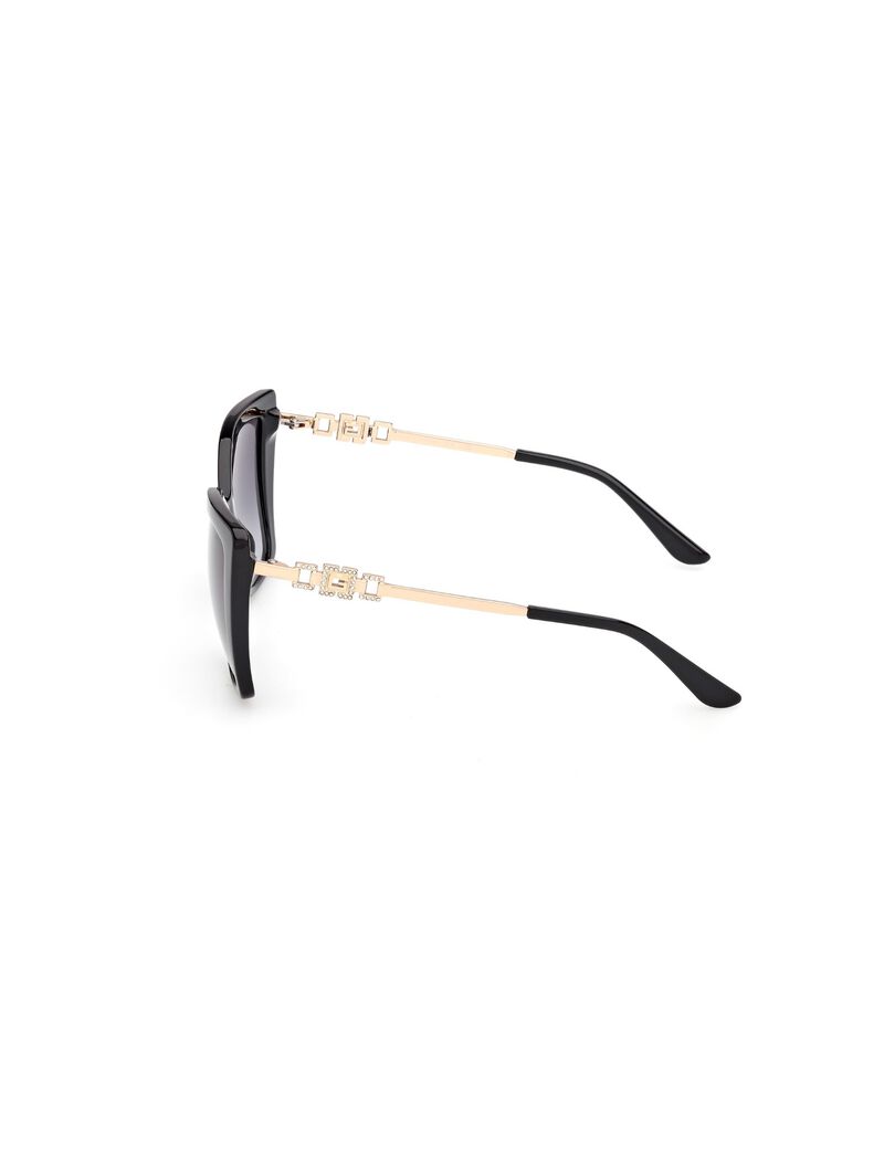 guess geometric sunglasses