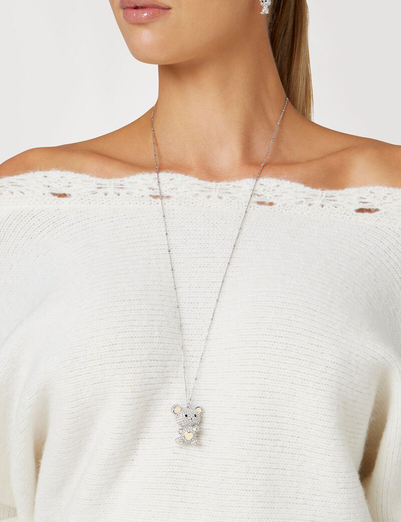 30  BIG TEDDY BEAR NECKLACE