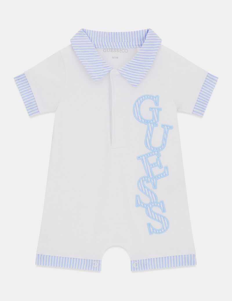 STR JERSEY SHORTIE W/SEERSUCKE