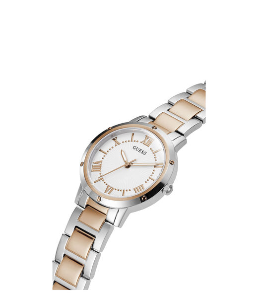 Two-Tone Analog Watch