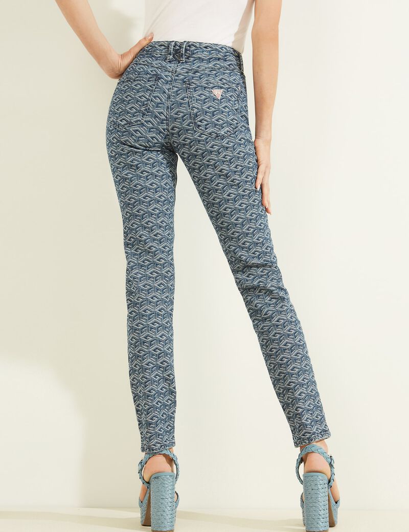 All Over Logo Denim Pant