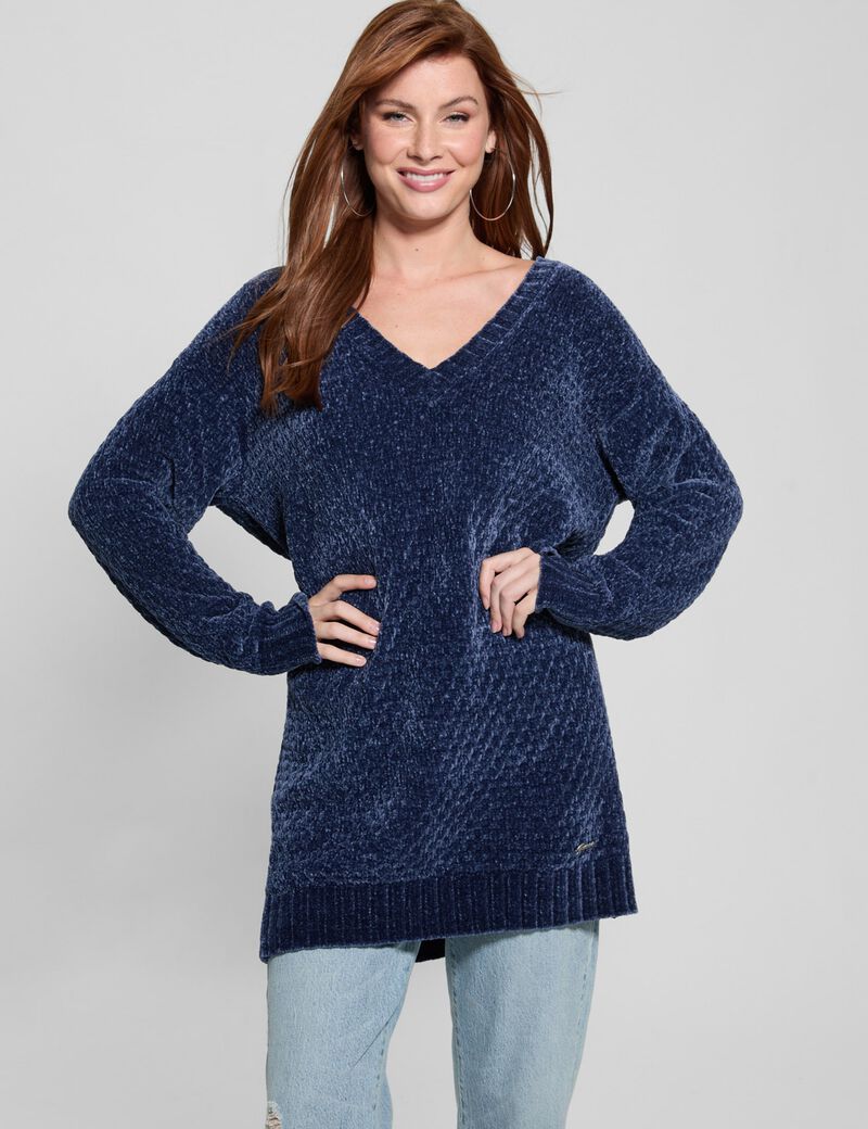 Chenille relaxed fit sweater