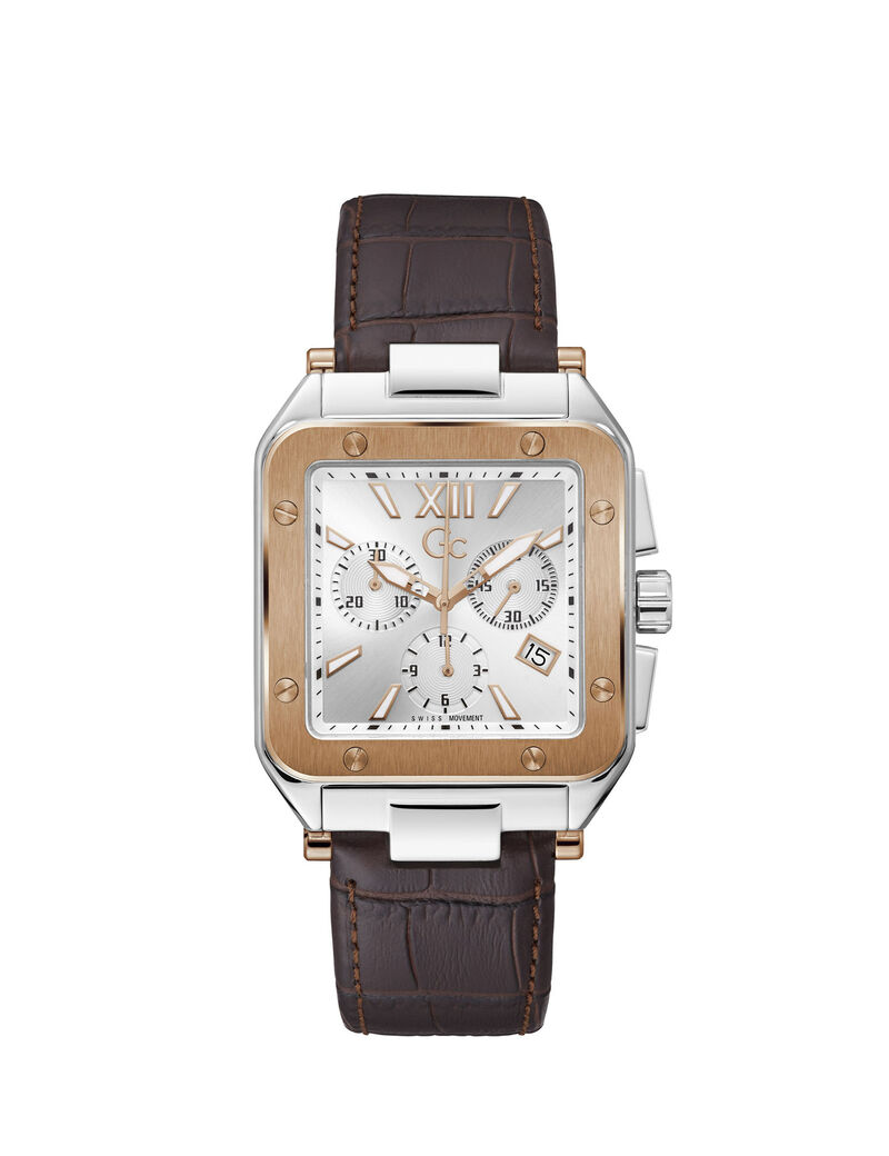 Gc Square Chronograph Watch