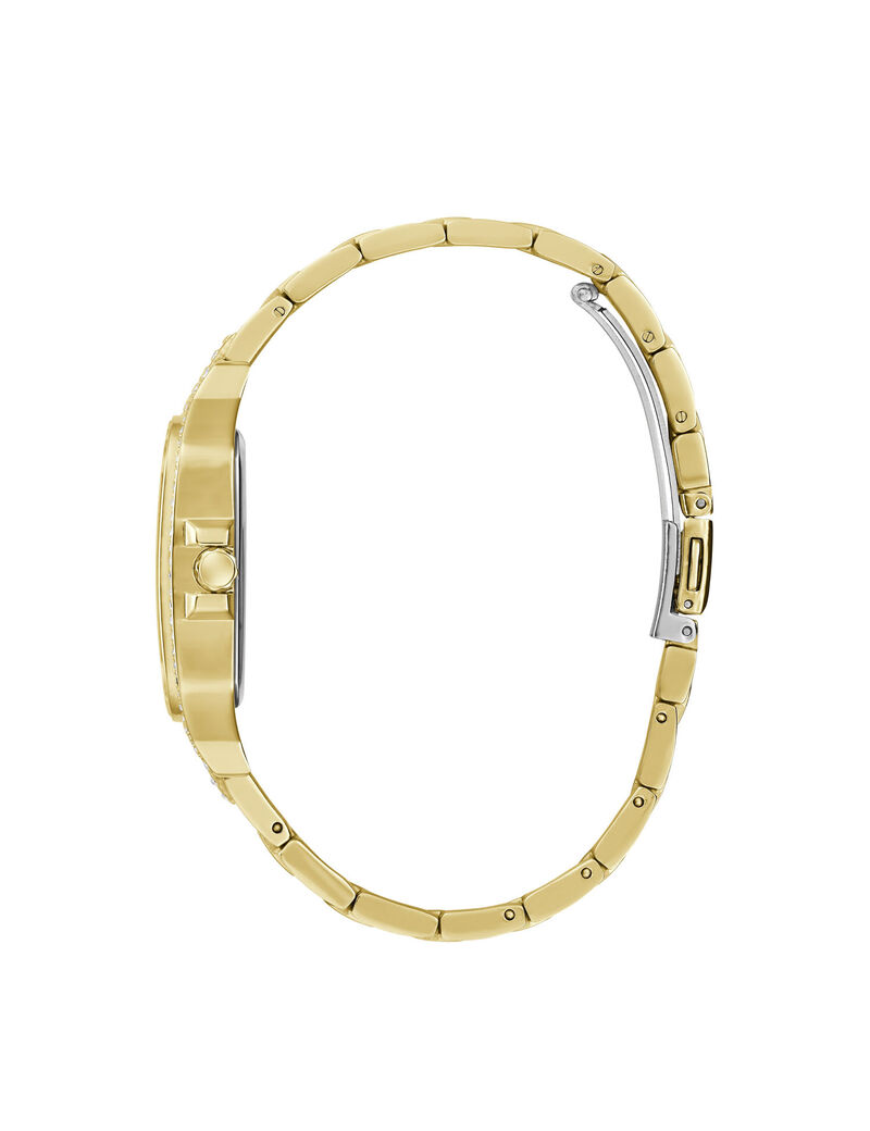 Gold Square Multifunction Watch