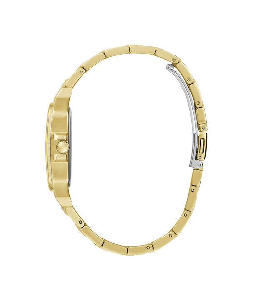 Gold Square Multifunction Watch