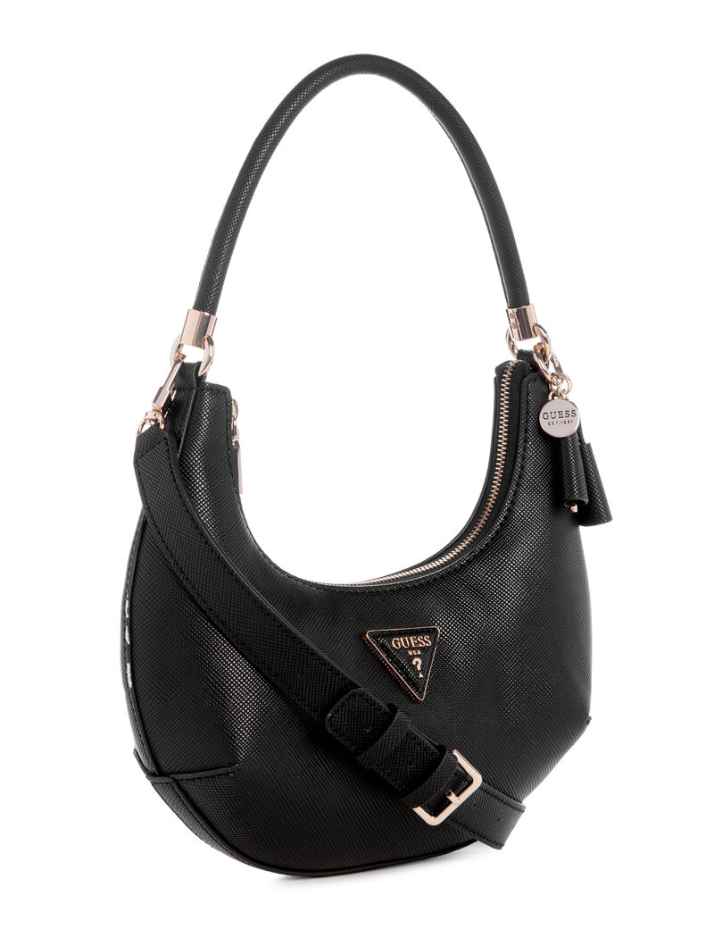 Gizele saffiano hobo bag