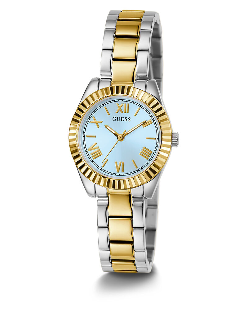 Mini Luna Ladies 2-Tone Analog Watch