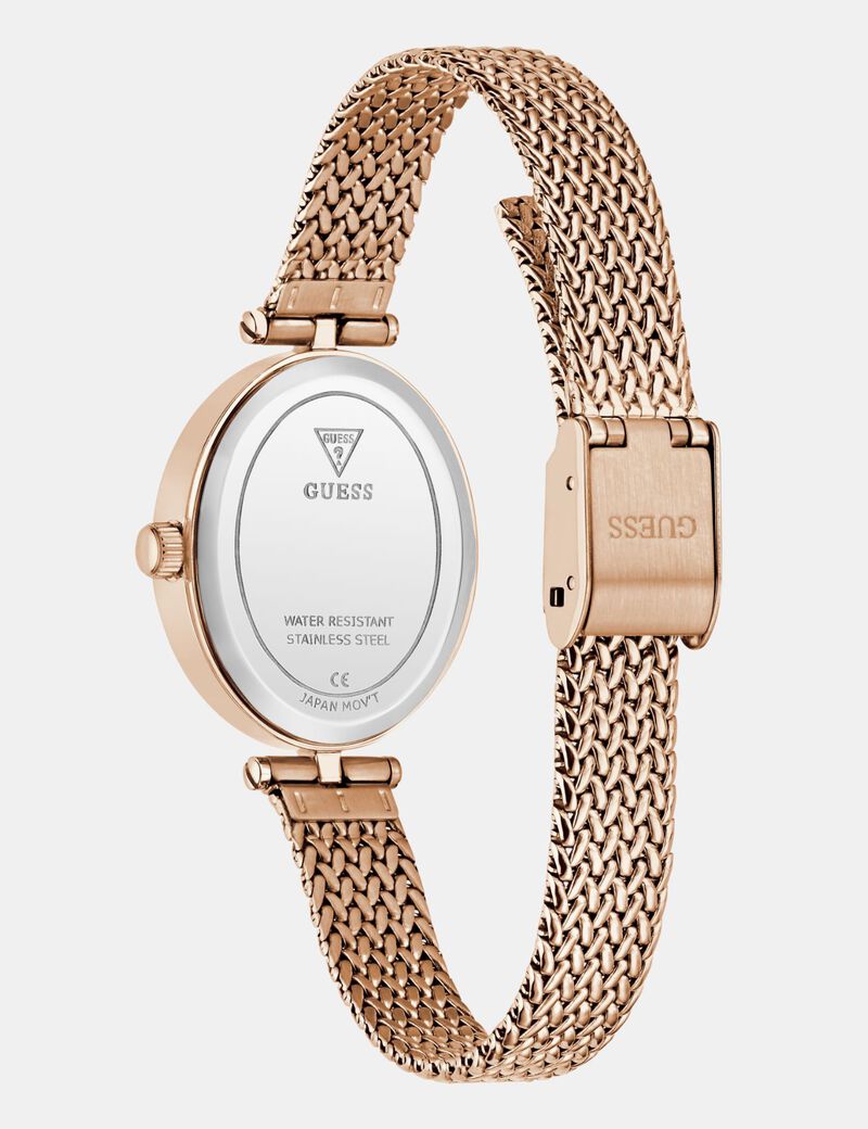 Ladies Rose Gold Tone Analog Watch