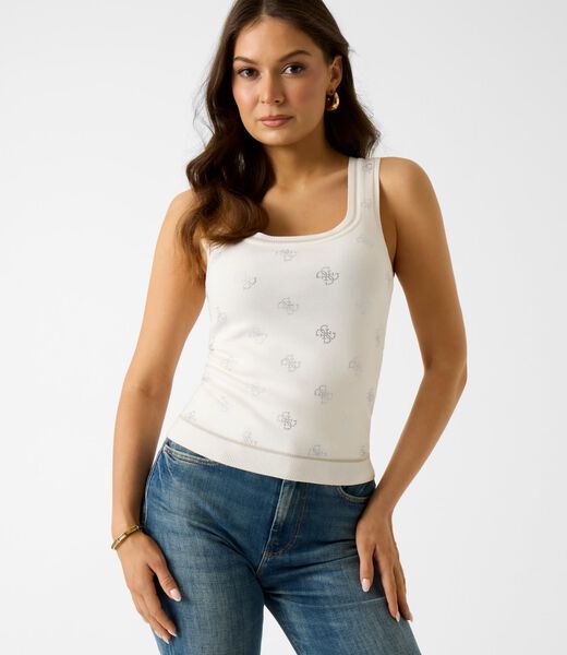 SL 4G RHINESTONES TANK TOP SWT