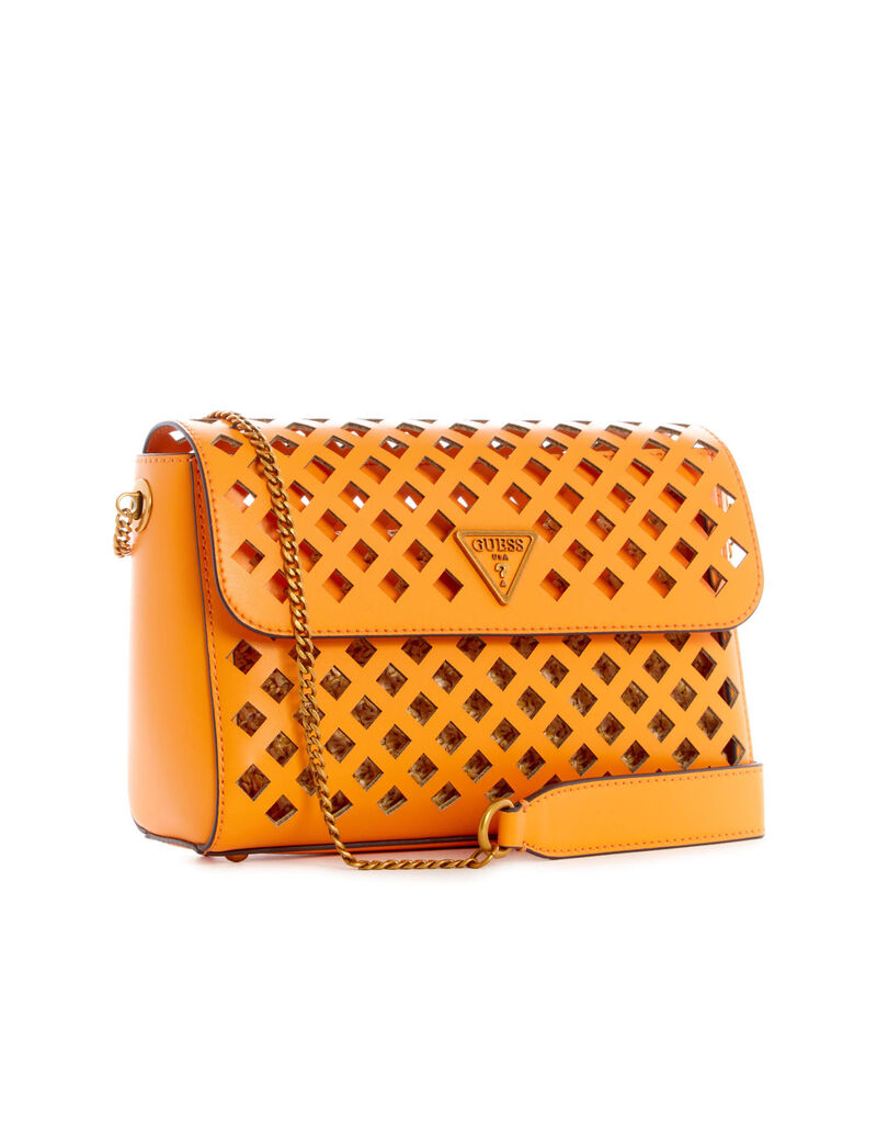 Aqua Crossbody Flap