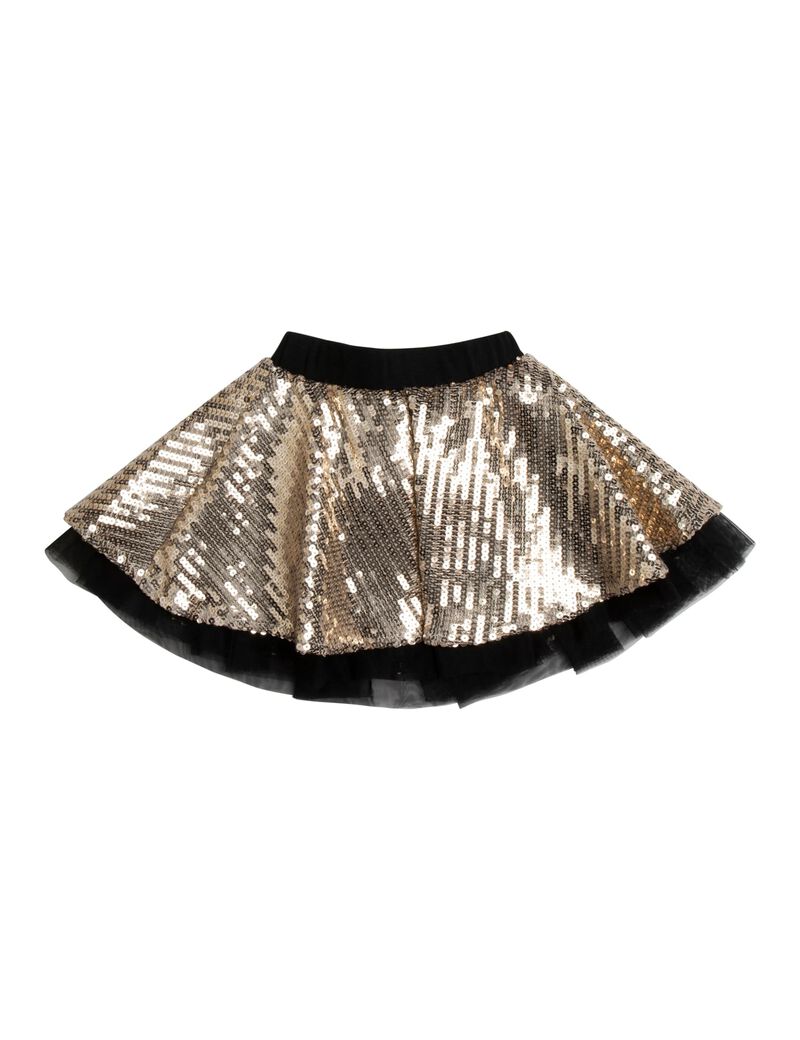 Sequins Mini Skirt