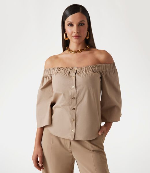 Marciano off-shoulder shirt