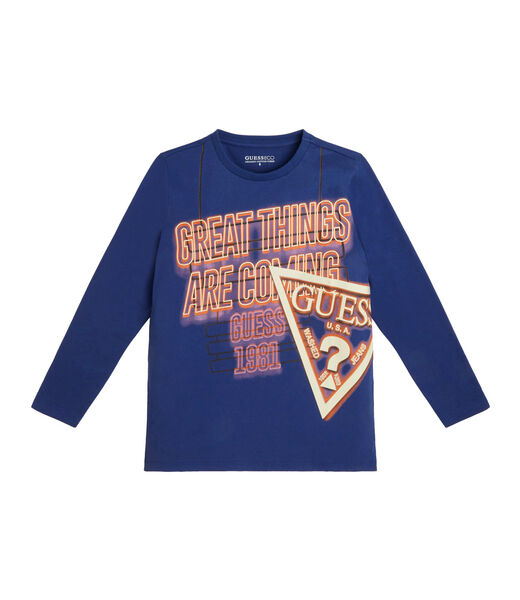 Long-Sleeve Logo Tee