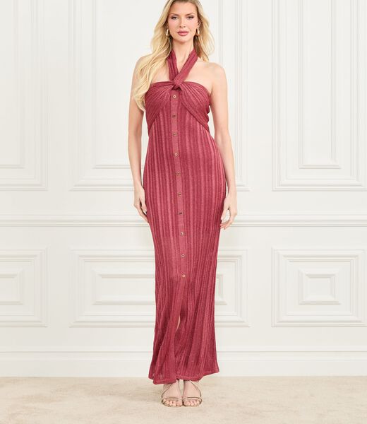 Marciano long rib-knit dress