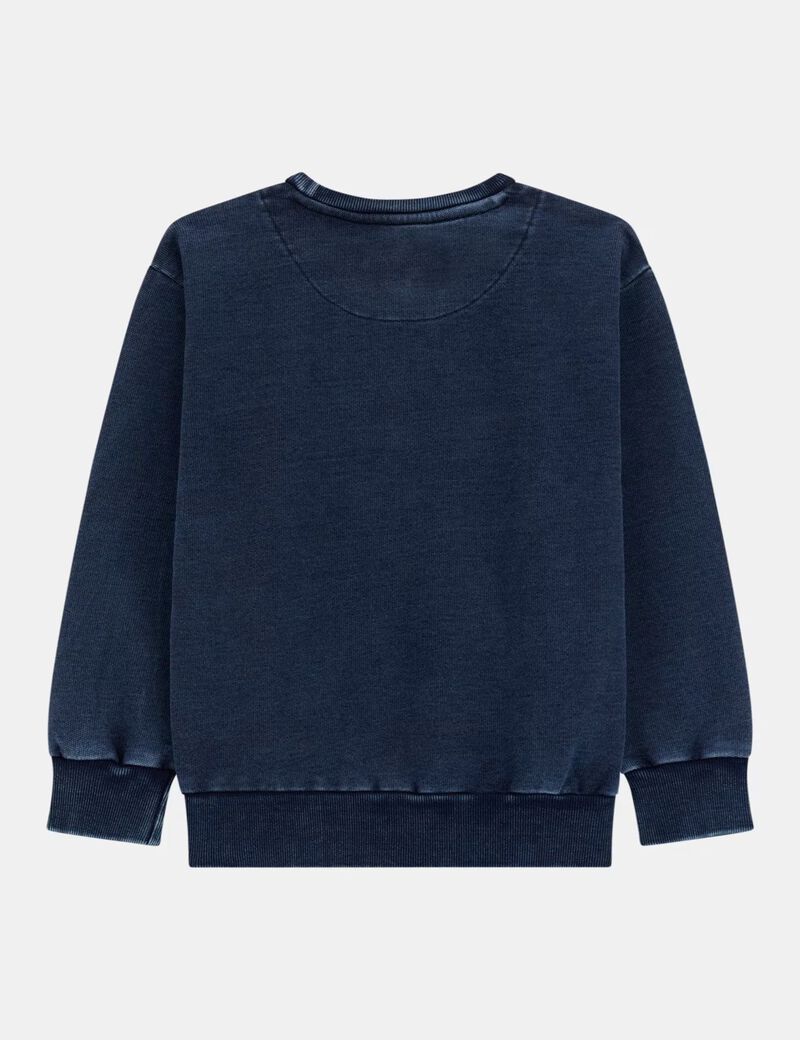 سويت شيرت مطرز بشعار الماركة