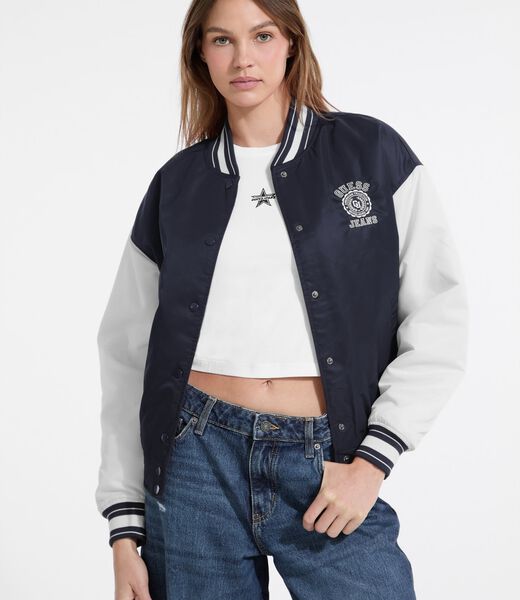 Embroidered Varsity Jacket