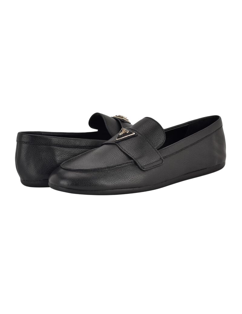 Leather loafers